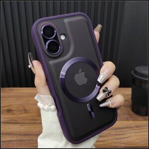 Dark Purple Rugged MagSafe Case